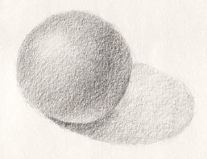 Beginning Shading Exercise – Shade A Ball – Carol's Drawing Blog